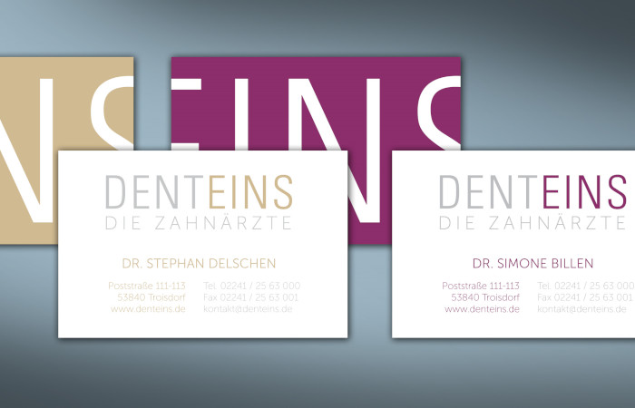 Marketing für eine neugegründete Zahnarztpraxis – Design führt zu Identität
