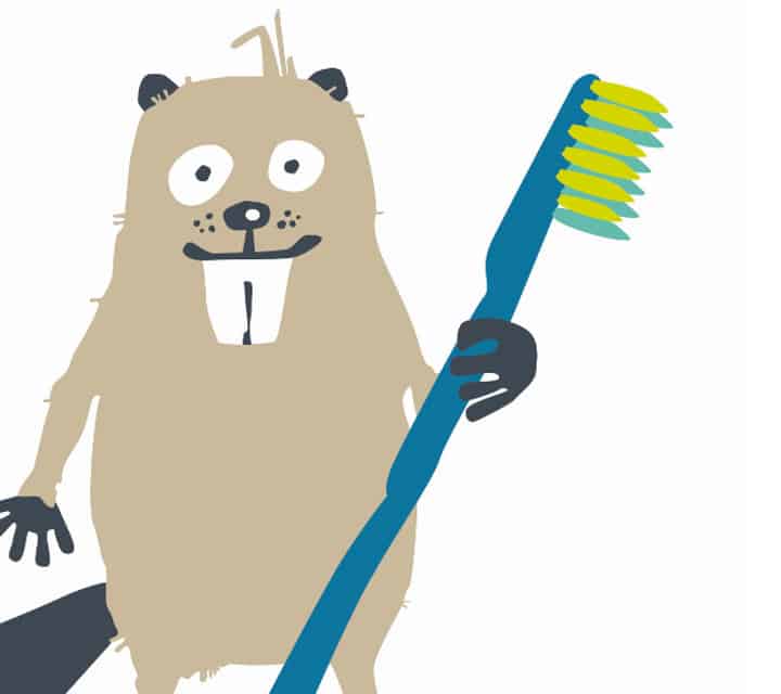 maskottchen zahnarzt